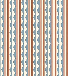 Bloomsbury Stripes Wallpaper by Ottoline Denim Blue Bloomsbury Stripes Wallpaper by Ottoline Denim Blue