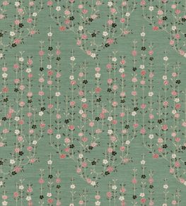Blossom Fabric by Lewis & Wood Peony Jade Blossom Fabric by Lewis & Wood Peony Jade