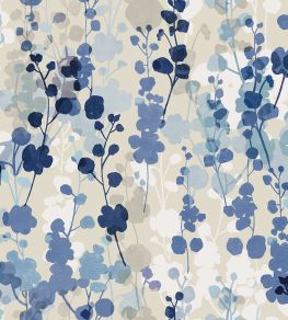 Blossom Wallpaper by Ohpopsi Blue Natural