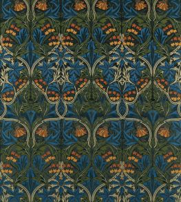 Bluebell Embroidery Fabric by Morris & Co Tump/Webbs Blue Bluebell Embroidery Fabric by Morris & Co Tump/Webbs Blue