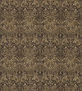 Bluebell Fabric by Morris & Co Black/Manilla Bluebell Fabric by Morris & Co Black/Manilla