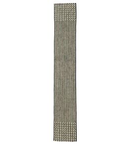 Blur Runner Rug by Nanimarquina Black