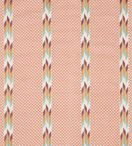 Bodhi Fabric by Jane Churchill Red/Multi Bodhi Fabric by Jane Churchill Red/Multi