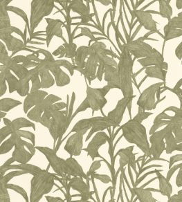 Bogota Wallpaper by Caselio Vert Kaki Bogota Wallpaper by Caselio Vert Kaki