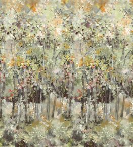 Bois De Bouleau Scene 1 Mural by Designers Guild Sepia Bois De Bouleau Scene 1 Mural by Designers Guild Sepia