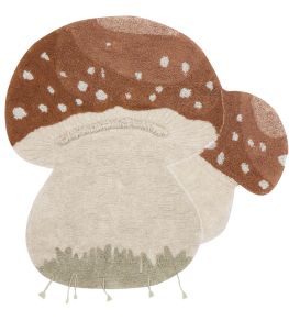 Boletus Rug by Lorena Canals Natural/Chestnut Boletus Rug by Lorena Canals Natural/Chestnut