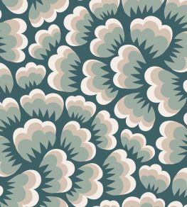 Bom Bom Wallpaper by Borastapeter Green Bom Bom Wallpaper by Borastapeter Green