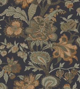Bombay Fabric by Arley House Ebony Bombay Fabric by Arley House Ebony