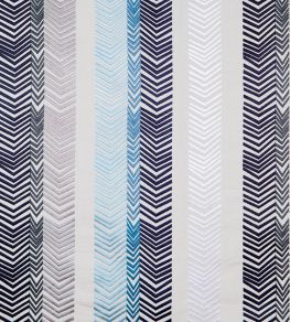 Bookend Fabric by Christopher Farr Cloth Indigo Bookend Fabric by Christopher Farr Cloth Indigo