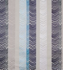 Bookend Fabric by Christopher Farr Cloth Navy