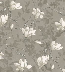 Lilly Tree Wallpaper by Borastapeter Beige