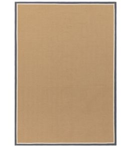 Bordo Herringbone Rug by Asiatic Slate Cream