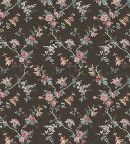 Boscobel Fabric by Nina Campbell Chocolate/Rose Boscobel Fabric by Nina Campbell Chocolate/Rose