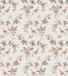 Boscobel Fabric by Nina Campbell Coral/Green Boscobel Fabric by Nina Campbell Coral/Green
