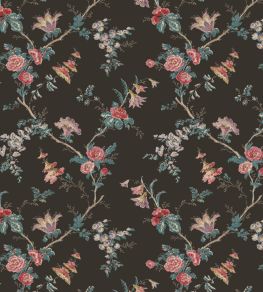 Boscobel Wallpaper by Nina Campbell Chocolate/Rose Boscobel Wallpaper by Nina Campbell Chocolate/Rose