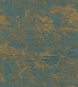 Bosquet Fabric by Nobilis Teal Bosquet Fabric by Nobilis Teal