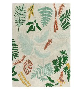 Botanic Plants Rug by Lorena Canals Multicolor