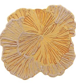 Botanica Rug by GAN Yellow Botanica Rug by GAN Yellow