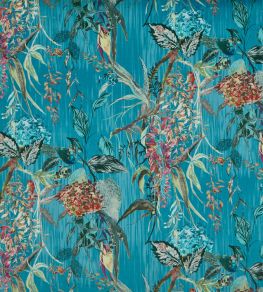 Botanist Fabric by Prestigious Textiles Peacock