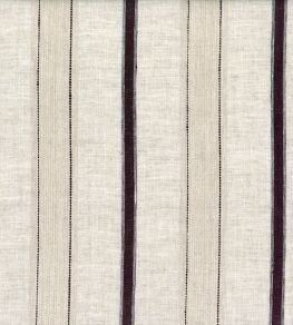 Boucle de Lin Fabric by Casamance Natural noir Boucle de Lin Fabric by Casamance Natural noir