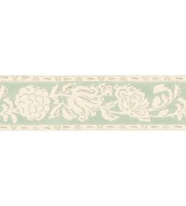Boulevard Stripe Border Wallpaper by DADO Celadon Boulevard Stripe Border Wallpaper by DADO Celadon