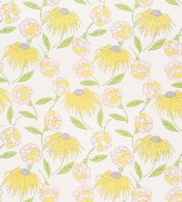 Bouquet Toss Fabric by Schumacher Pink Lemonade