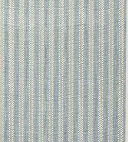 Bourdon Stripe Fabric by Colefax and Fowler Old Blue