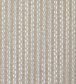 Bourdon Stripe Fabric by Colefax and Fowler Stone Bourdon Stripe Fabric by Colefax and Fowler Stone