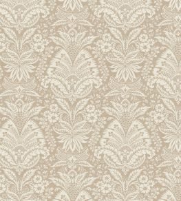 Bourton Damask Wallpaper by Nina Campbell Linen Bourton Damask Wallpaper by Nina Campbell Linen