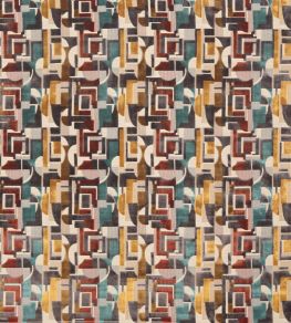 Bovolo Fabric by Osborne & Little Slate/Amber Bovolo Fabric by Osborne & Little Slate/Amber