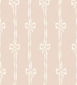 Bow Peep Wallpaper by Woodchip & Magnolia Plaster Pink
