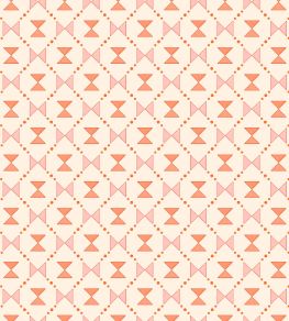 Bow Tie Quilt Wallpaper by Ottoline Pink and Coral Bow Tie Quilt Wallpaper by Ottoline Pink and Coral