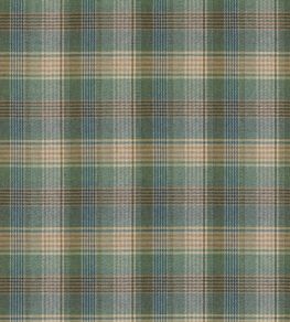 Braemar Fabric by Mulberry Home Teal