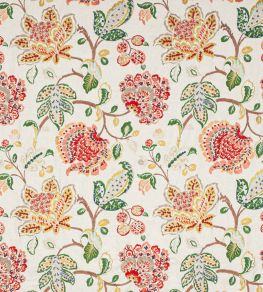 Braganza Fabric by Colefax and Fowler Red/Green Braganza Fabric by Colefax and Fowler Red/Green