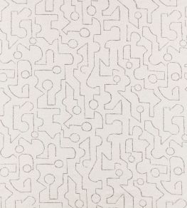 Braque Fabric by Zinc Greyscale Braque Fabric by Zinc Greyscale