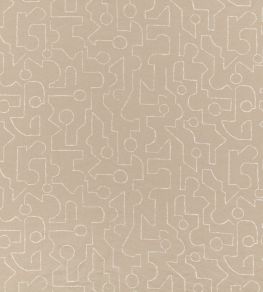 Braque Fabric by Zinc Sand Braque Fabric by Zinc Sand
