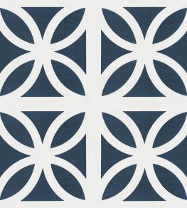 Breeze Wallpaper by Mini Moderns Washed Denim Breeze Wallpaper by Mini Moderns Washed Denim