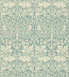 Brer Rabbit Wallpaper by Morris & Co Slate/Vellum Brer Rabbit Wallpaper by Morris & Co Slate/Vellum