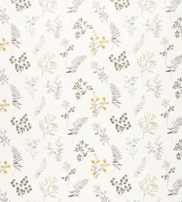 Brigitte Fabric by Clarke & Clarke Pewter/Chartreuse Brigitte Fabric by Clarke & Clarke Pewter/Chartreuse