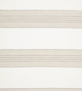Broad Stripe Linen Fabric by Volga Linen Natural/White Broad Stripe Linen Fabric by Volga Linen Natural/White