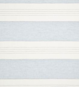 Broad Stripe Linen Fabric by Volga Linen Parma Grey/White Broad Stripe Linen Fabric by Volga Linen Parma Grey/White