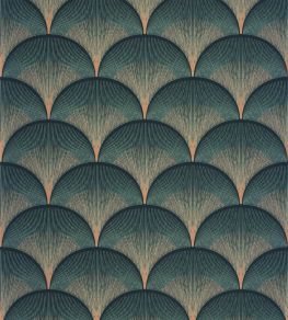 Broadway Wallpaper by Casadeco Vert Canopee Broadway Wallpaper by Casadeco Vert Canopee