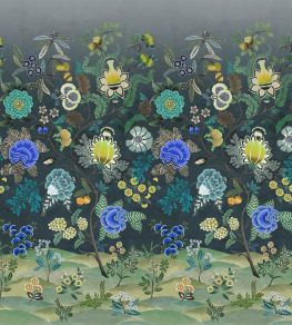 Brocart Decoratif Mural by Designers Guild Indigo Brocart Decoratif Mural by Designers Guild Indigo