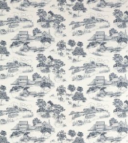 Brockhampton Estate Fabric by Sanderson Woad