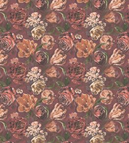 Bronte Wallpaper by Arley House Crimson Bronte Wallpaper by Arley House Crimson