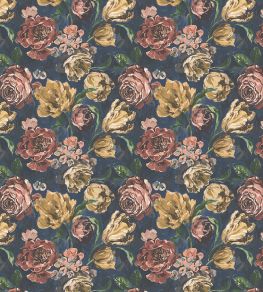 Bronte Wallpaper by Arley House Finch Blue Bronte Wallpaper by Arley House Finch Blue