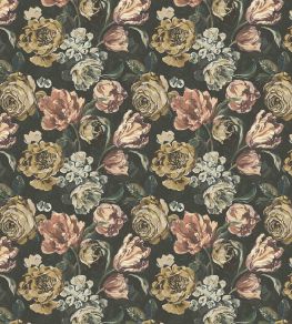 Bronte Wallpaper by Arley House Raven Black Bronte Wallpaper by Arley House Raven Black