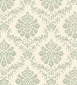 Broughton Wallpaper by 1838 Wallcoverings Seafoam Green
