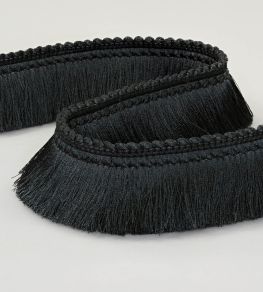 Brush Fringe Trimming by Romo Slate Brush Fringe Trimming by Romo Slate