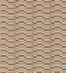 Bruton Check Fabric by Mulberry Home Teal Bruton Check Fabric by Mulberry Home Teal